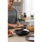 Sanduicheira Grill 750W Mini Tosteira Antiaderente Preto
