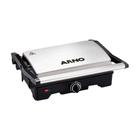 Sanduicheira Grill Arno Dual Inox Gnox 8010000261 Abertura 180 Placas Antiaderentes 110V Sanduicheira Grill Arno Dual Inox Gnox 8010000261 Abertura 180 Placas Antiaderentes 110V