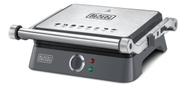 Sanduicheira Grill Elétrica Gourmand Gris Black Decker, Modelo G1400, Grill com Chapa Antiaderentes, Sanduicheira Grill com Abertura 180 Graus, Sanduicheira Grill Elétrica Gourmand Gris Black Decker, Modelo G1400, Grill com Chapa Antiaderentes, Sanduicheira Grill com Abertura 180 Graus,