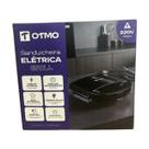 Sanduicheira grill eletrica preta, 220 v - 750 w - otmo Sanduicheira grill eletrica preta, 220 v - 750 w - otmo