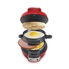 Sanduicheira Hamilton Beach Red (25476) - Ideal para Café da Manhã