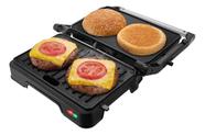 Sanduicheira Master Press Duo 180 Pg-01-180 1000w Preto/inox Mondial Cor Preto