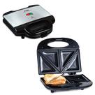Sanduicheira T-Fal Compact em Aço Inoxidável 625W Preto Sanduicheira T-Fal Compact em Aço Inoxidável 625W Preto