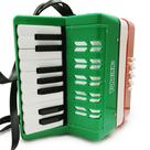 Sanfona infantil turbinho - vermelho & verde