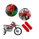 Sanfona Protetor Bengala Crf230 Vermelha 27 Dentes Par
