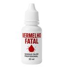 Sangue Artificial Falso Vermelho Fatal 20ml para Efeitos Realistas