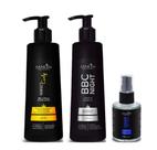 Sanliss Perfect Curly BBC Cream Modelador e BBC Night e Shine Moringa