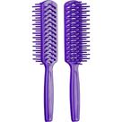 Santa Clara - Escova Plástica Jacaré Simples para Cabelo Roxa