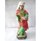 Santa Luzia 25 cm linda para Abençoar seu Lar