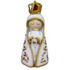 Santa nossa senhora de fátima feito a mão amigurumi