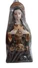 santa sagrado coracao de maria gesso 37 cm