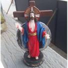 Santas Chagas 15 cm Resina