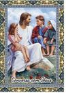Santinhos Conversa com Jesus PE - 7x10 cm