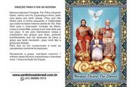 Santinhos Novena Divino Pai Eterno - 10x14