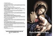 Santinhos Novena Maria Passa na Frente - 10x14 cm