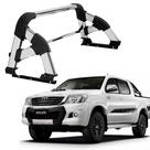 Santo antônio hilux 2006 2007 2008 2009 a 2015 cromado grade