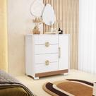 Saparteira Cômoda 4 Gavetas Filipinas Branco Camarim