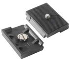 Sapata 41x52mm Base Retangular 200PL Engate Encaixe Rápido para tripé tripod rosca 1/4 em Plástico