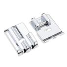 Sapata Calcador Sapatilha para Pregar Vivo ou Cordão Duplo em Maquina Domestica - 66012