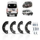 Sapata de freio de mão mercedes benz sprinter 2012 a 2023 rodado duplo com reparo a9064200420