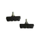 Sapata de Freio Silbike Rosca Preto 20 pares