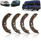 Sapata de freio traseira ducato boxer jumper 2018 a 2022 77367973