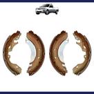 Sapata Lona Freio Courier 1997-2009 1.3 1.4 1.6 Ecosport 4x4