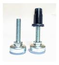 Sapata Niveladora 1/4 Com Bucha 120 Peças Sapata Niveladora 1/4 Com Bucha 120 Peças