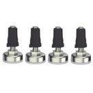 Sapata Niveladora Para Móveis 21mm Niquelado Com 4 Peças Embalagem Autosserviço - 06985.0001.10 -SOPRANO