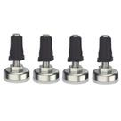 Sapata Niveladora para Móveis Soprano 06985.0002.10 Base 32mm em Polímero e Aço Niquelado
