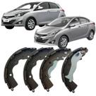 Sapatas de Freio Traseiro Hyundai HB20 2012 a 2019 Mazzicar