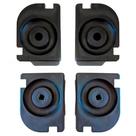 Sapatas para caixa/carrinho 370 litros jsn (kit com 2 pares)