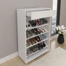 Sapateira 1 Gaveta 5 Prateleiras SA3404 Branco