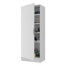 Sapateira 1 Porta Jade Multimóveis V6005 Branca Branco