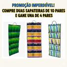 sapateira 10 pares com 2 unidades e uma de 4 pares brinde