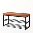 Sapateira Banco Estofado Assento Organizador Prateleiras Sapateira Banco Estofado Assento Organizador Prateleiras