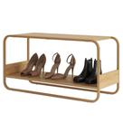 Sapateira Banco Luna 28088 90cm MDP Hanover Dourado Artesano Móveis