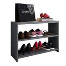 Sapateira Banco Organizadora de Calçados para Quarto Closet Hall de Entrada Banquinho Safira