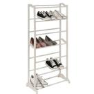 Sapateira Branca Vertical 7 Níveis 21 Pares Organizadora Yab