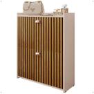 Sapateira Closet Vertical Organizadora 12 Pares Calçados Unissex Prateleira 2 Andares Gavetas Basculante Off White Ripado Sapateira Closet Vertical Organizadora 12 Pares Calçados Unissex Prateleira 2 Andares Gavetas Basculante Off White Ripado