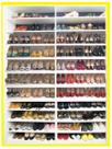 Sapateira Colméia Expositor Sapatos Loja Closet