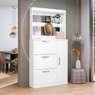 Sapateira com Espelheira Porta-Objetos Manu Branca