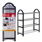 Sapateira de 4 Andares em PVC com Capacidade para 12 Pares de Sapatos - Casita