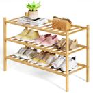 Sapateira de Bambu Kitsure 68x28x48 cm Organizador Empilhável
