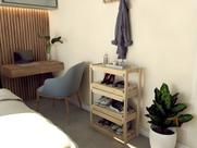 Sapateira de madeira treliça 2 Prateleiras Oferta