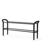 Sapateira Empilhável para 12 Pares Shoestack Umbra Preta 81X66X18CM Sapateira Empilhável para 12 Pares Shoestack Umbra Preta 81X66X18CM