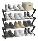 Sapateira Estante Organizadora Multiuso Quarto Sala Lavanderia Resistente 12Pares CA08152 - Casita Sapateira Estante Organizadora Multiuso Quarto Sala Lavanderia Resistente 12Pares CA08152 - Casita