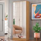 Sapateira Grife 2 Portas 1 Gaveta com Espelho Amêndola Touch - Demóbile Sapateira Grife 2 Portas 1 Gaveta com Espelho Amêndola Touch - Demóbile