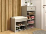 Sapateira Hall Off White - Patrimar