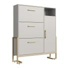 Sapateira Linha Destaques Arenas Dourado MX1062 Maxicasa Sapateira Linha Destaques Arenas Dourado MX1062 Maxicasa